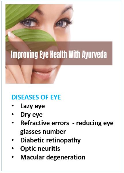DISEASES OF EYE