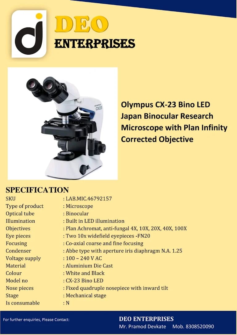 OLYMPUS CX-23 BINO LED