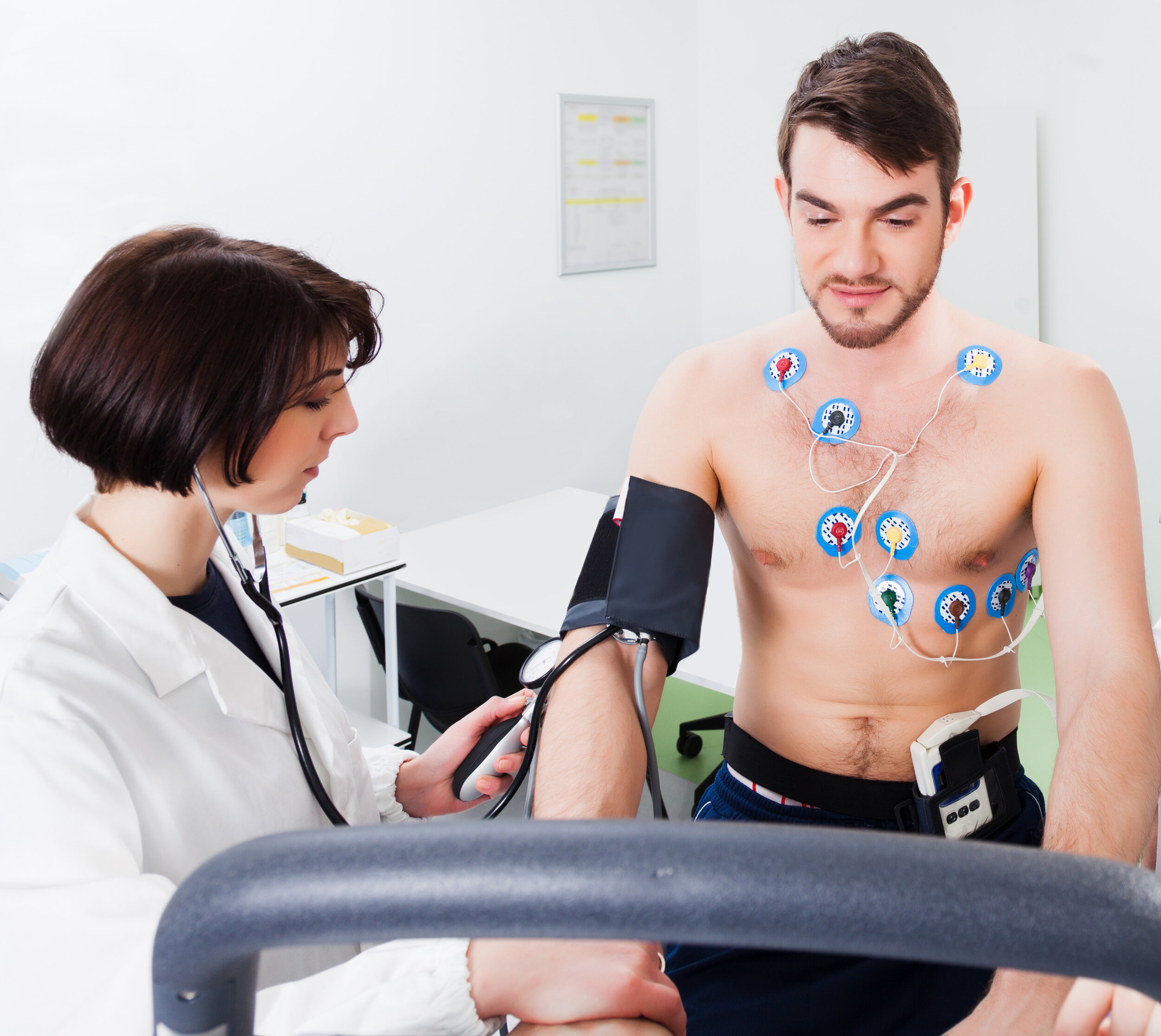 ECG and consultation