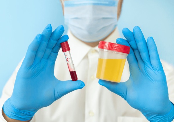 Blood, Urine and Sputum testing